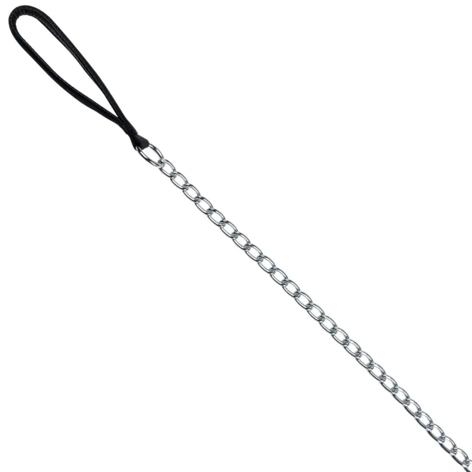 Lesa Lant Clasic Maner Chinga 1 m/4 mm Negru 14031