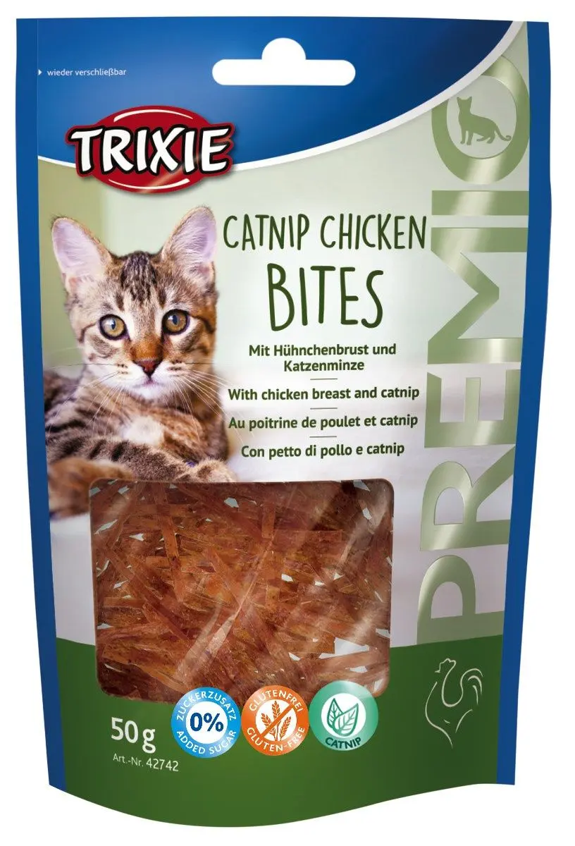 Recompense Fasii Pisica cu Pui si Catnip 50 g 42742