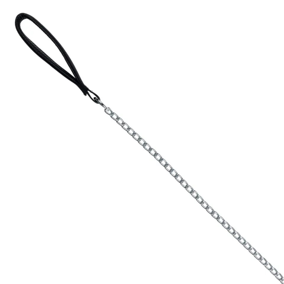Lesa Lant Clasic Maner Chinga 1 m/3 mm Negru 14021