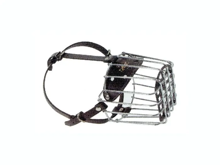 Botnita caine metal nr. 13 - schnauzer mic
