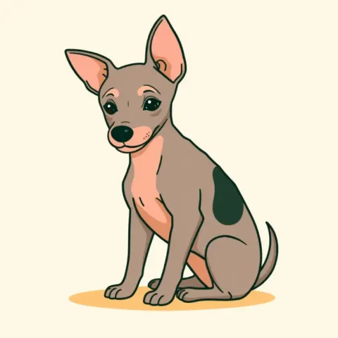 Desen American Hairless Terrier