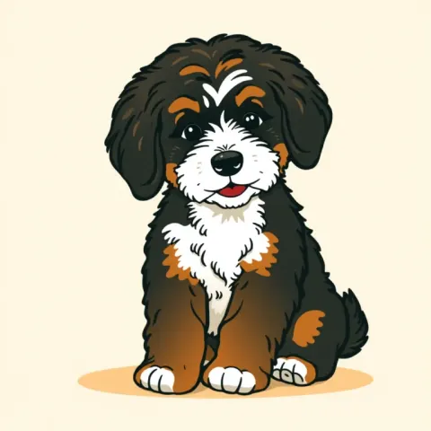 Desen Bernedoodle