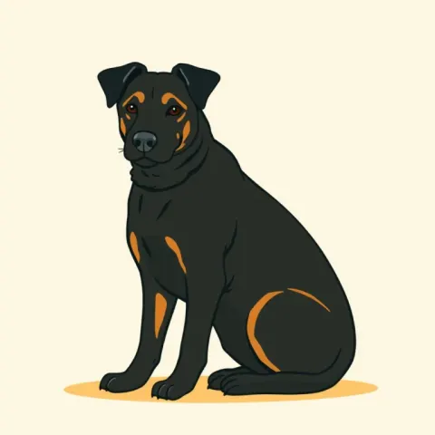 Desen Ciobănesc Belgian Groenendael