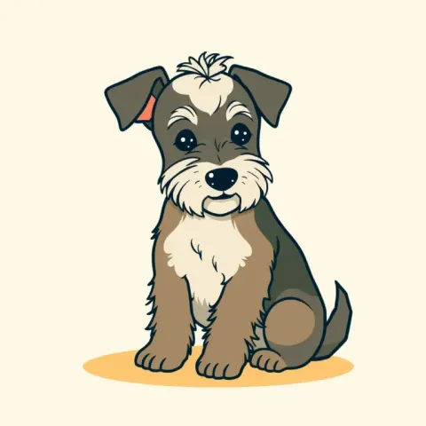 Desen Dandie Dinmont Terrier