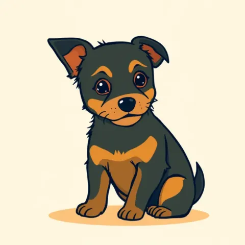 Desen English Toy Terrier