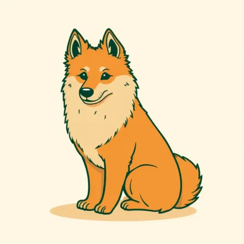 Desen Spitz German Mediu