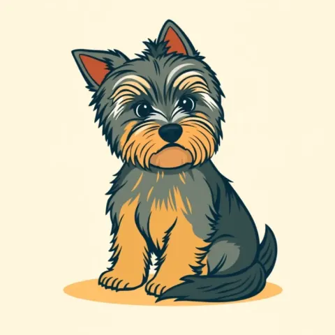 Desen Yorkshire Terrier